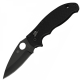 Ніж складаний Spyderco Manix 2 (довжина: 204мм, лезо: 86мм, чорне), чорний