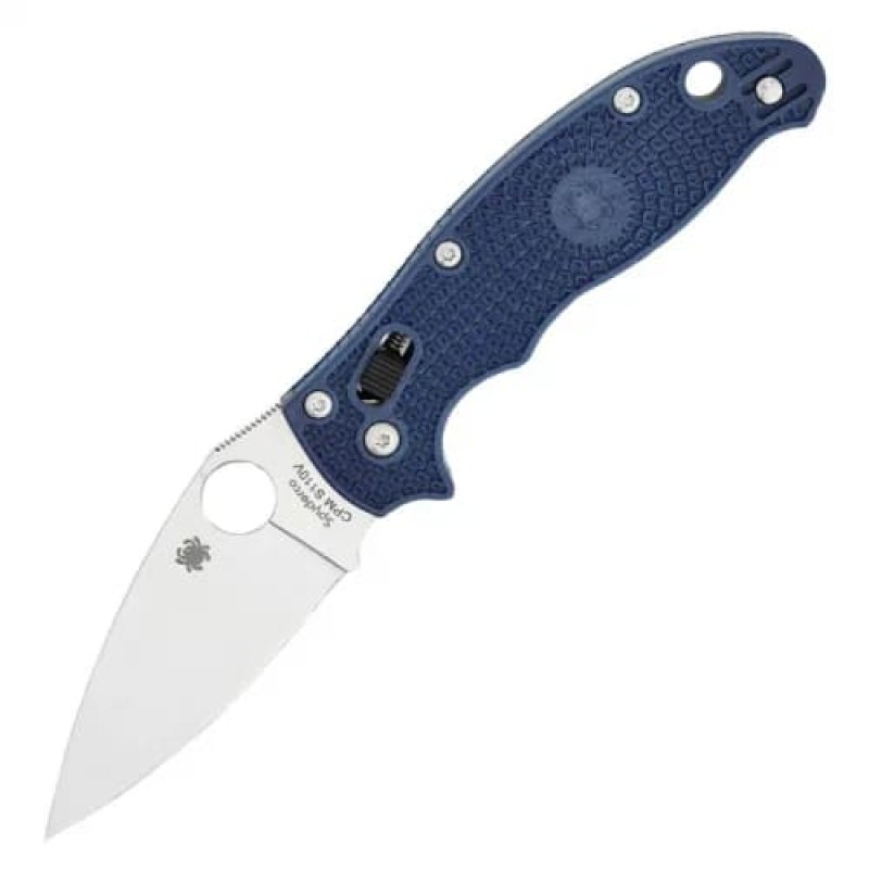Ніж складаний Spyderco Manix 2 (довжина: 204 мм, лезо: 86 мм), темно-синій