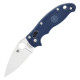 Ніж складаний Spyderco Manix 2 (довжина: 204 мм, лезо: 86 мм), темно-синій