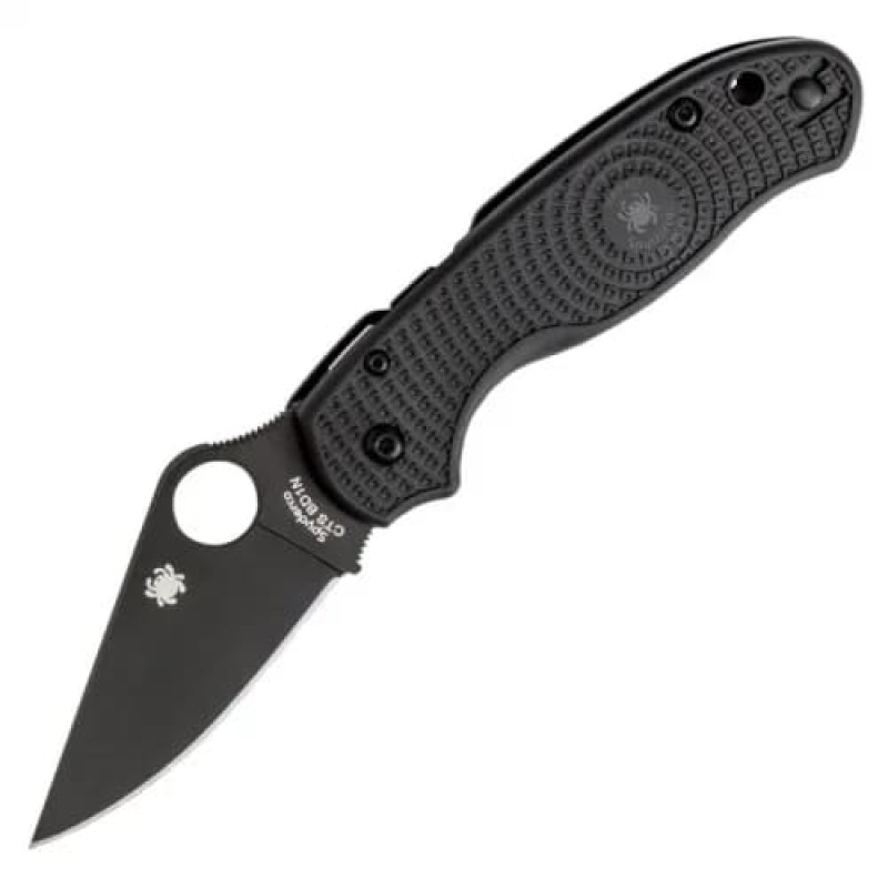 Ніж складаний Spyderco Para 3 Lightweight (довжина: 183 мм, лезо: 74 мм, чорне), чорний