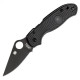 Ніж складаний Spyderco Para 3 Lightweight (довжина: 183 мм, лезо: 74 мм, чорне), чорний