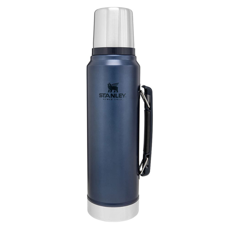 Термос Stanley Legendary Classic (1л), синій перламутр