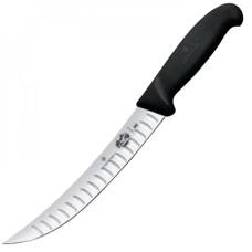 Ніж кухонний, побутовий Victorinox Fibrox Butcher (лезо: 200мм), чорний 5.7223.20