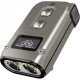 Потужний ліхтарик з LED дисплеєм Nitecore TINI 2 (USB Type-C), сірий