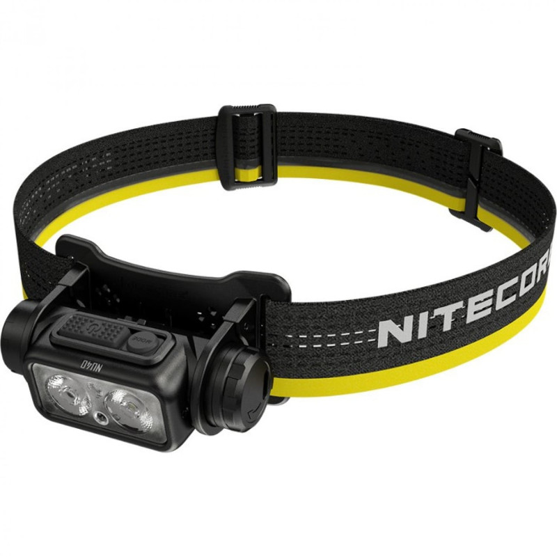 Фонарь налобный Nitecore NU40 (Датчик приближения, USB Type-C)