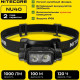 Фонарь налобный Nitecore NU40 (Датчик приближения, USB Type-C)