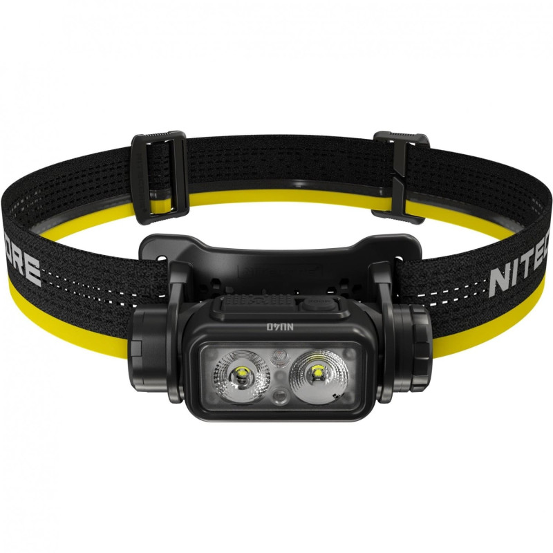 Фонарь налобный Nitecore NU40 (Датчик приближения, USB Type-C)