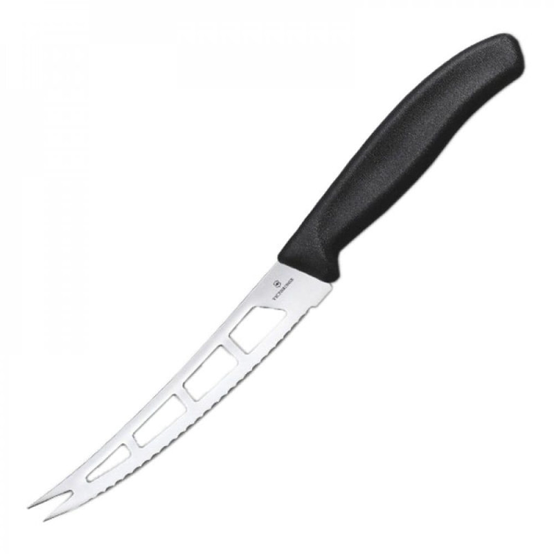 Нож кухонный Victorinox SwissClassic Butter & Cream Cheese (лезвие: 130мм), черный 6.7863.13B