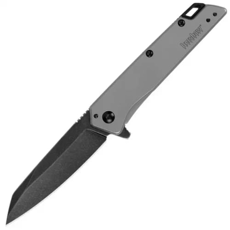 Ніж складаний Kershaw Misdirect (довжина: 175мм, лезо: 76мм, чорний), сірий