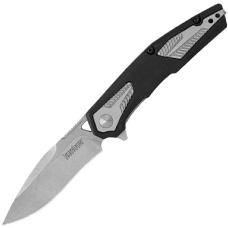 Ніж складаний Kershaw Tremolo (довжина: 184мм, лезо: 79мм), чорний
