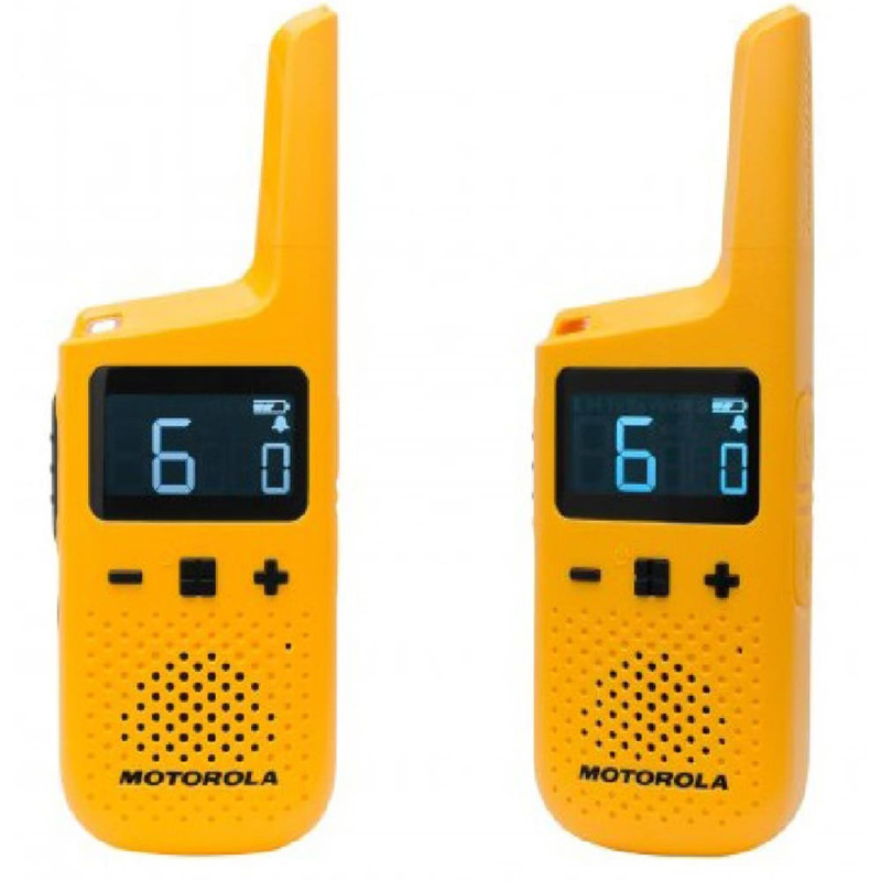 Рація Motorola Talkabout T72 Twin Pack & Chgr WE (0,5W, PMR446, 446MHz, до 8км, 16кан., АКБ), 2шт, оранж