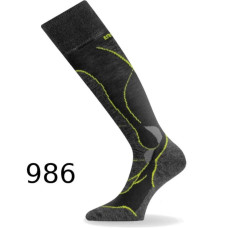 Термошкарпетки лижі Lasting STW 986 - XL - чорний/зелений