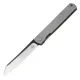 Нож складной Boker Plus Zenshin grey (длина 170 мм, лезвие 75 мм), серый