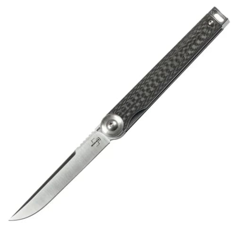 Нож складной Boker Plus Kaizen Carbon (длина 180 мм, лезвие 75 мм), карбон
