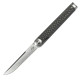 Нож складной Boker Plus Kaizen Carbon (длина 180 мм, лезвие 75 мм), карбон