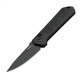 Ніж автоматичний Boker Plus Kihon Auto Black Blade (довжина 195 мм, лезо 80 мм, чорне), чорний