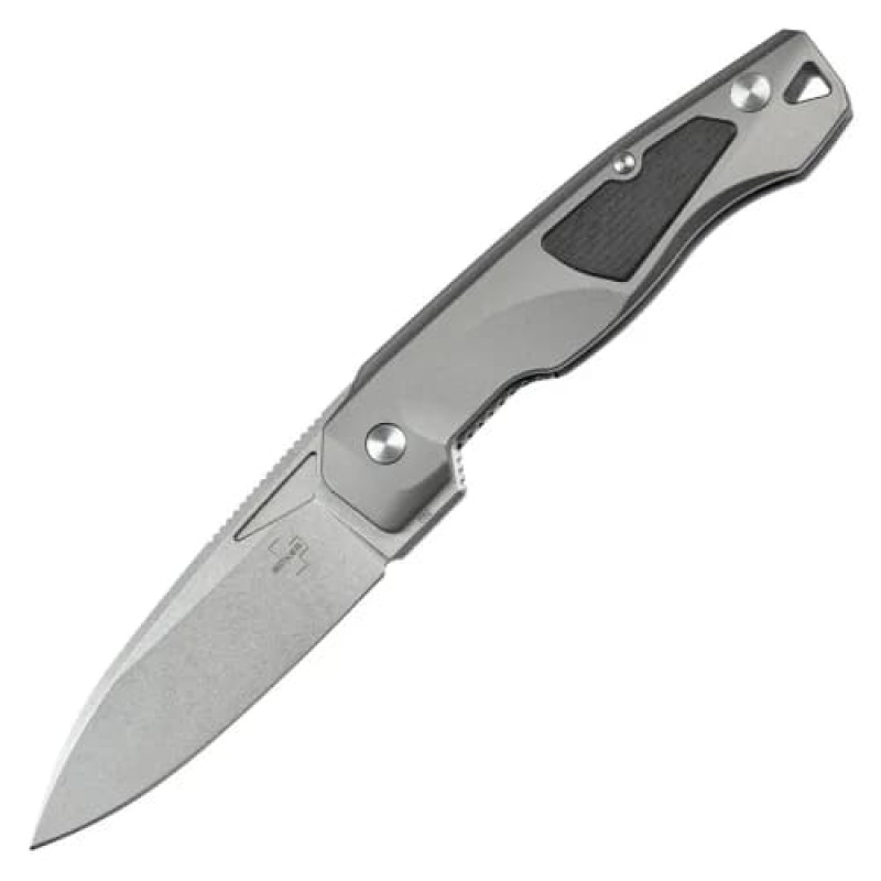 Нож складной Boker Plus Aluma (длина 220 мм, лезвие 91 мм), серый