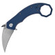 Нож складной керамбит Boker Plus HEL Karambit (длина 170 мм, лезвие 61 мм, черное), синий