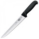 Нож кухонный, бытовой Victorinox Fibrox Sticking (лезвие: 200мм), черный 5.5523.20