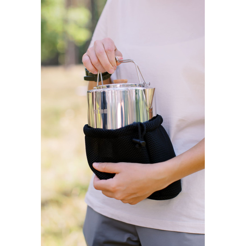 Чайник Tribe Kettle 1,2 л сталевий T-FI-0010-metal