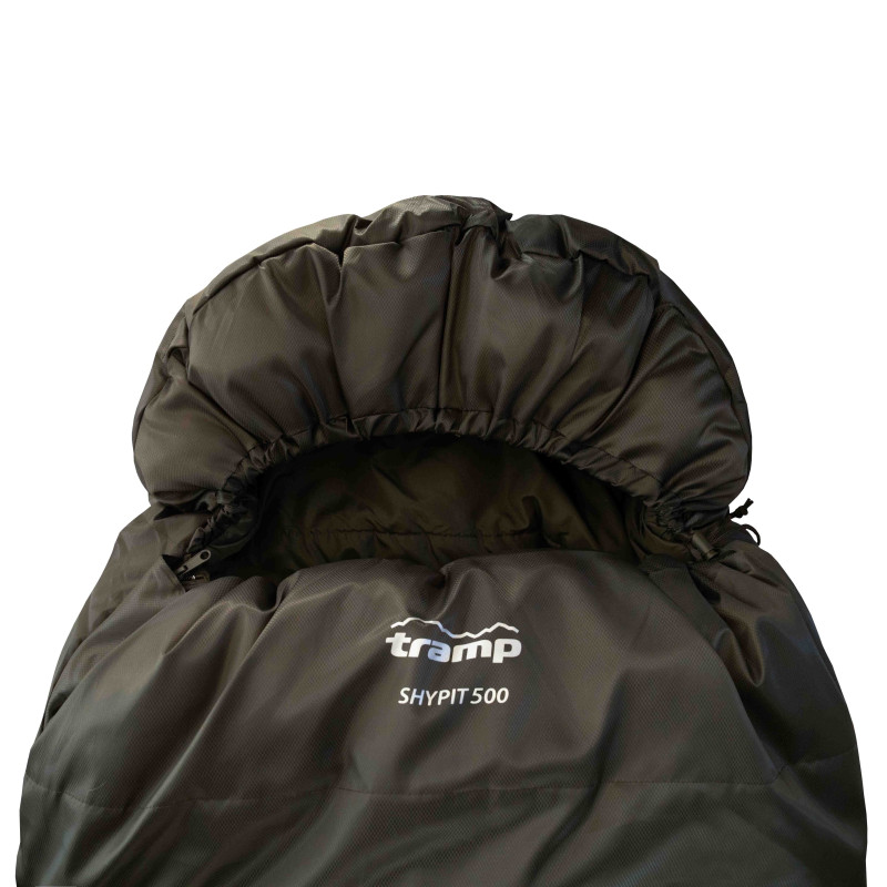 Спальний мішок Tramp Shypit 500 ковдра з капюш лівий olive 220/80 UTRS-062R