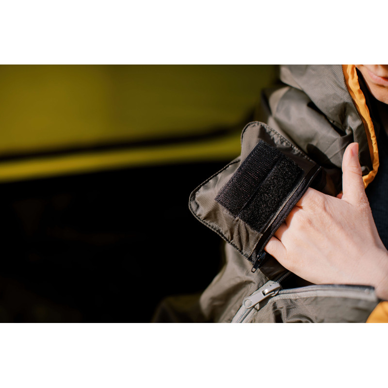 Спальний мішок Tramp Windy Light кокон лівий yellow/grey 220/80-55 UTRS-055