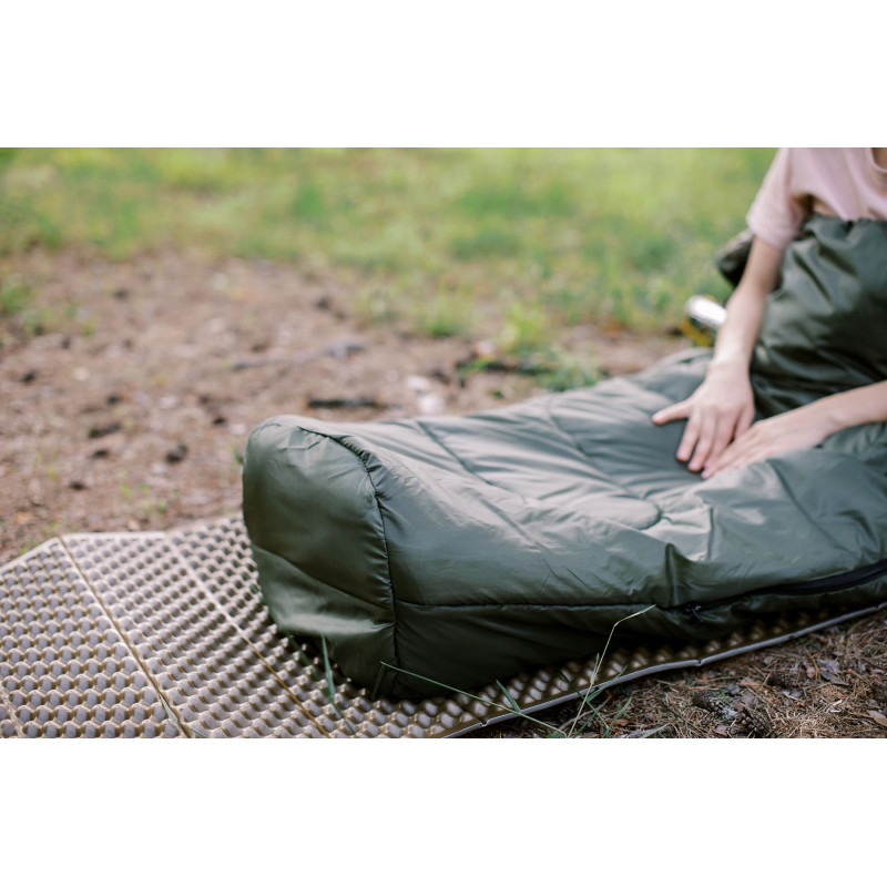 Спальний мішок Totem Hunter XXL кокон лівий olive 220/90-55 UTTS-005