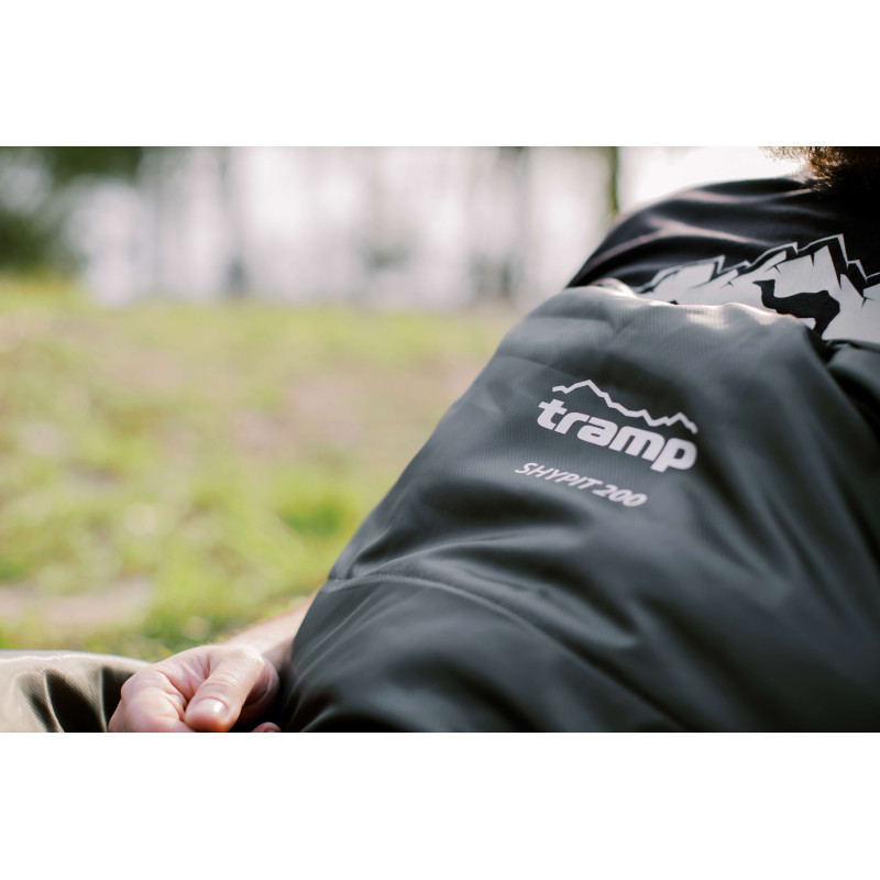 Спальний мішок Tramp Shypit 200XL ковдра з капюш лівий olive 220/100 UTRS-059L