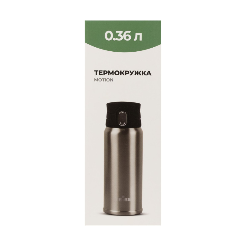 Термокружка Tribe Motion 0,36 л T-DD-0014, pink
