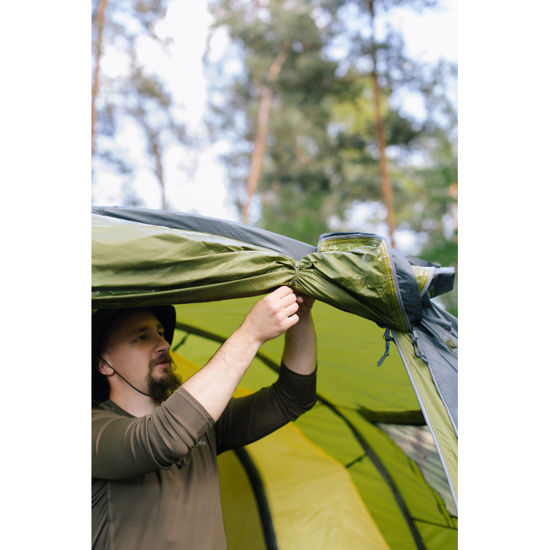 Намет кемпінговий Tribe Meteora 4 T-AC-0012-olive