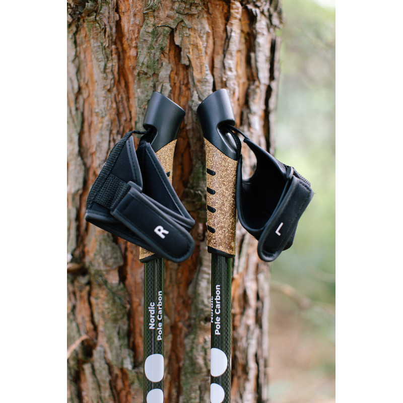 Палиці для скандинавської ходьби Tribe Nordic Pole Carbon T-ME-0023-white