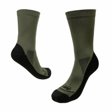 Носки демисезонные Tramp UTRUS-001-black-olive, 44/46