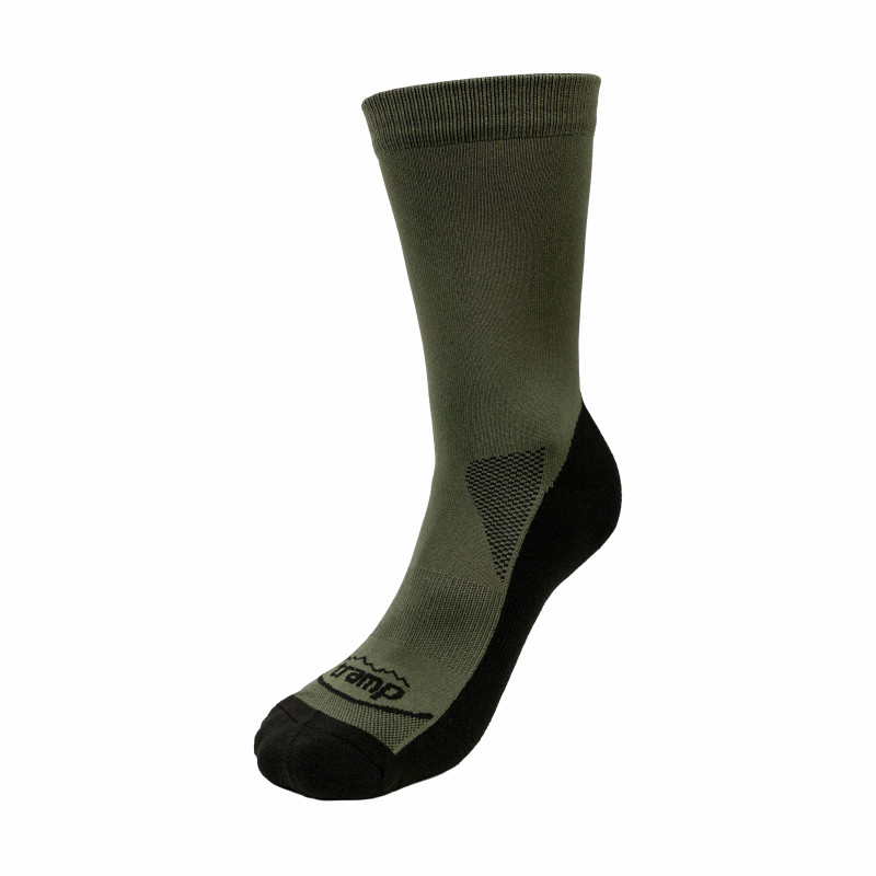 Носки демисезонные Tramp UTRUS-001-black-olive, 44/46