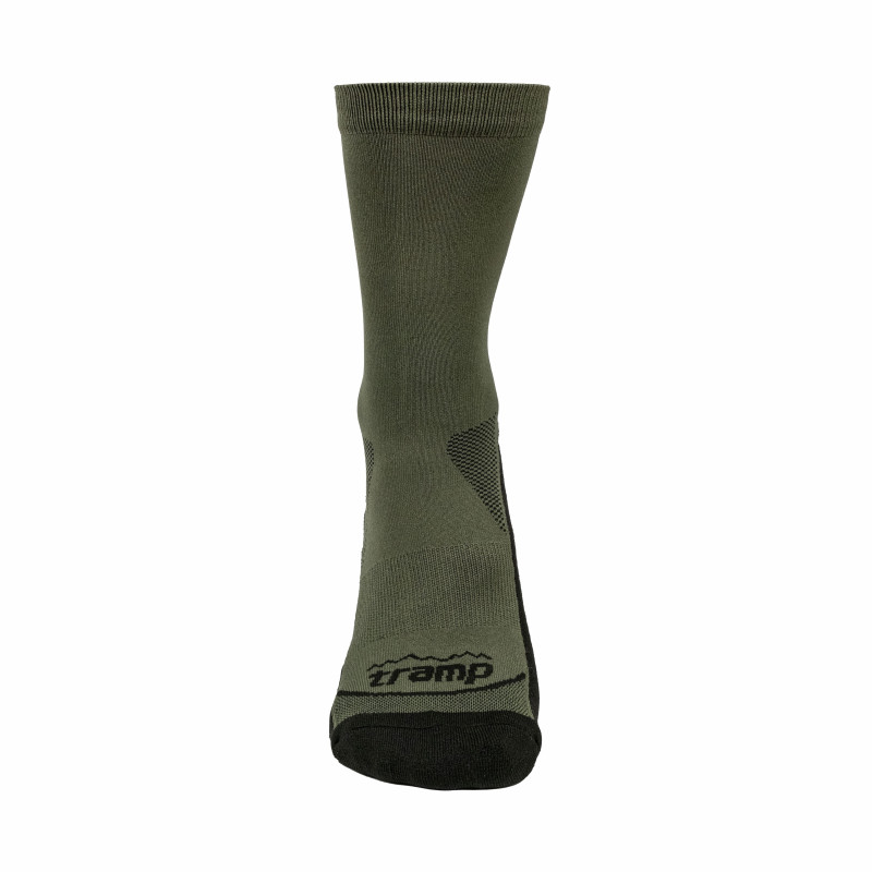 Носки демисезонные Tramp UTRUS-001-black-olive, 44/46