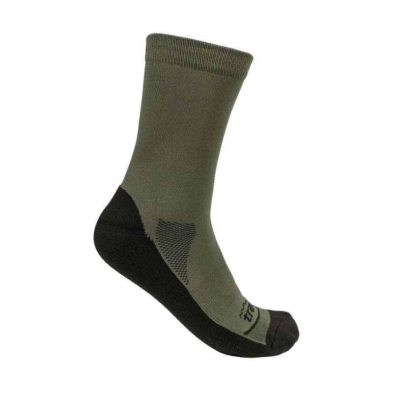 Носки демисезонные Tramp UTRUS-001-black-olive, 44/46