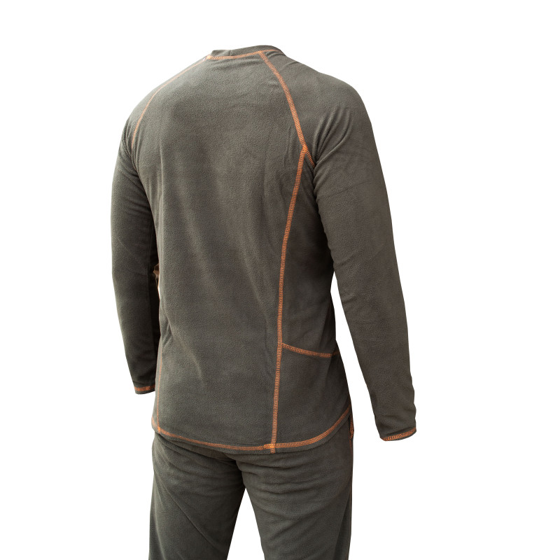 Термобелье мужское Tramp Microfleece комплект (футболка+штаны) olive UTRUM-020, UTRUM-020-olive-3XL
