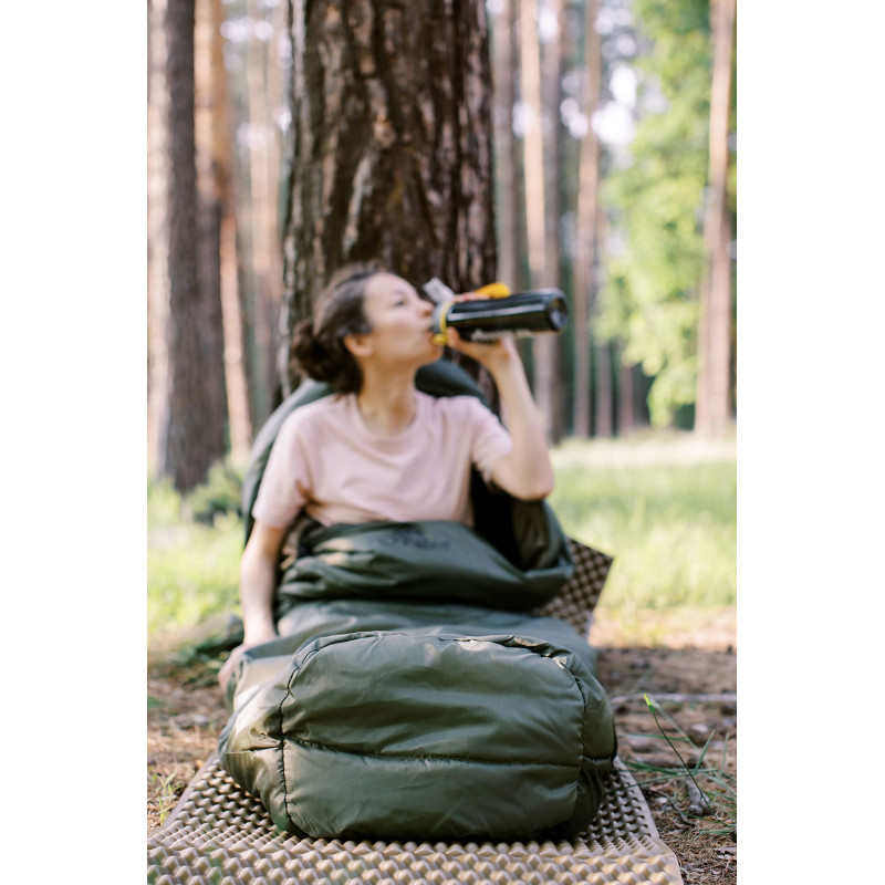 Спальний мішок Totem Hunter кокон лівий olive 220/60-55 UTTS-004