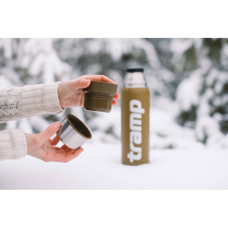 Термос Tramp Expedition Line 0,9 л оливковий TRC-027-olive