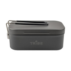 Контейнер для їжі Tribe Lunch Box Alu T-FG-0016-grey