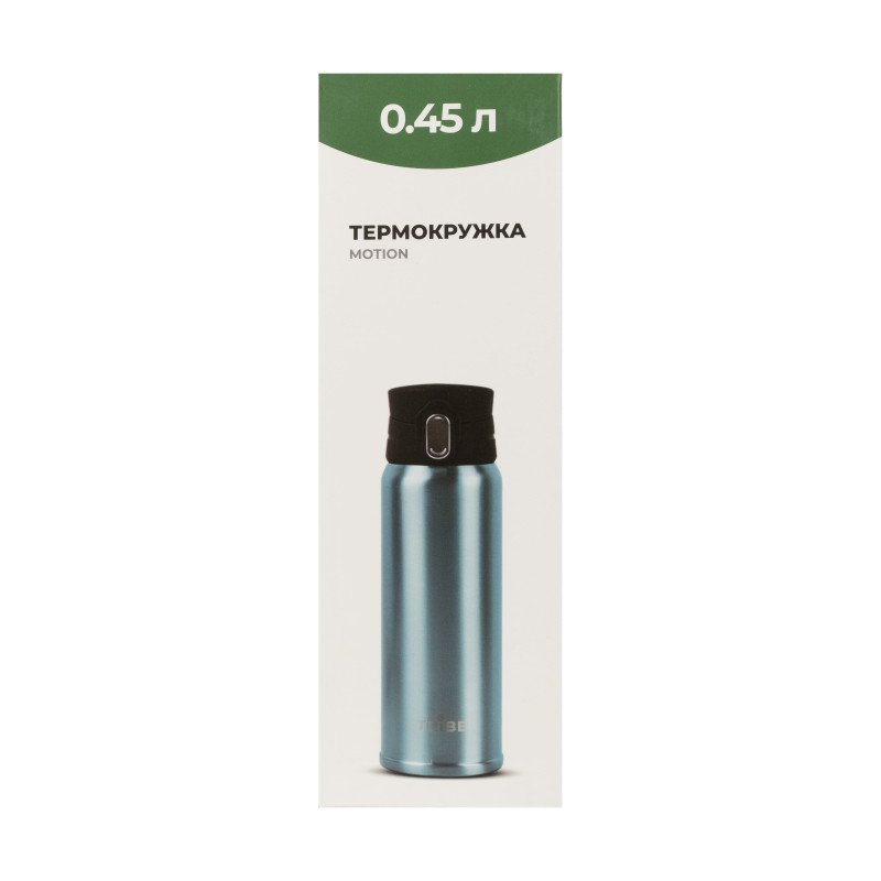 Термокружка Tribe Motion 0,45 л T-DD-0015, pink