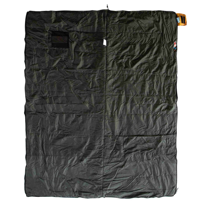 Спальний мішок Tramp Airy Light ковдра з капюш лівий yellow/grey 190/80 UTRS-056