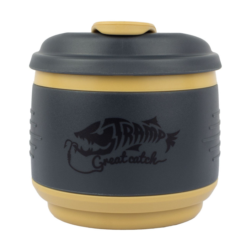 Кружка складная силиконовая Tramp с крышкой 350ml