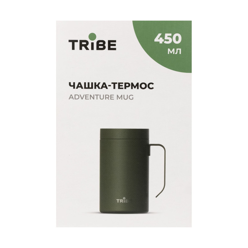 Чашка-термос Tribe Adventure Mug 450 мл T-FA-0032, black