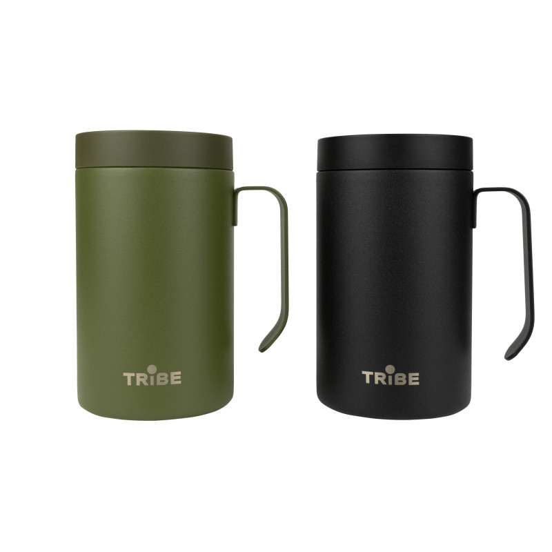 Чашка-термос Tribe Adventure Mug 450 мл T-FA-0032, black