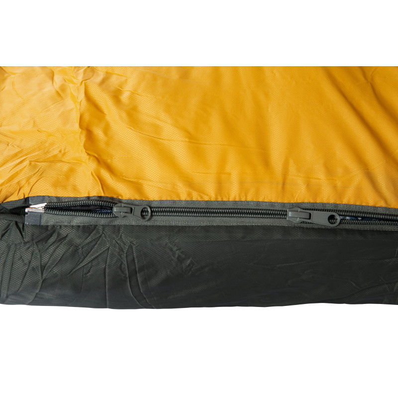 Спальний мішок Tramp Windy Light кокон правий yellow/grey 220/80-55 UTRS-055