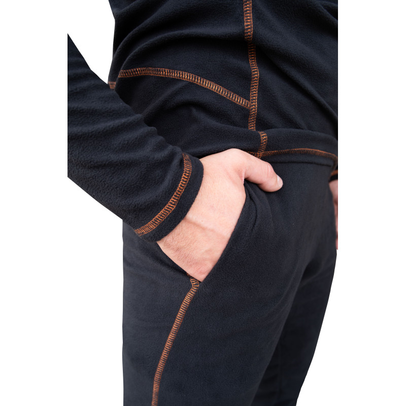 Термобелье флисовое Tramp Microfleece, комплект UTRUM-020-black