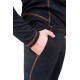 Термобелье флисовое Tramp Microfleece, комплект UTRUM-020-black
