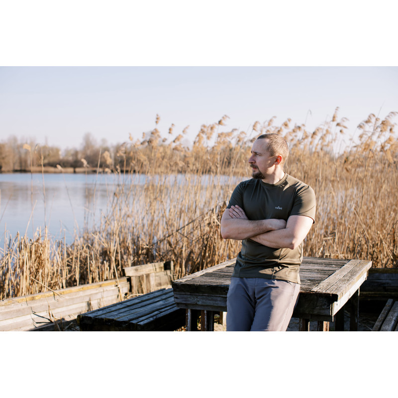 Футболка Tribe Coolpass SS T-KI-0006-olive 3XL