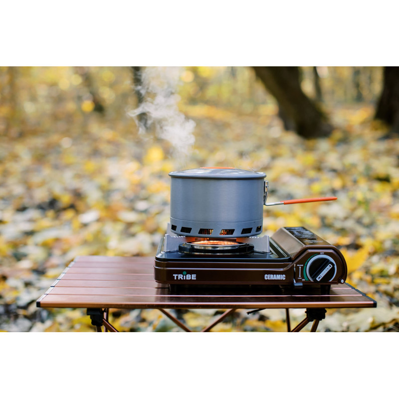 Газова плита Tribe Ceramic T-HD-0004, brown