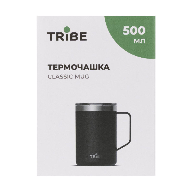 Термочашка Tribe Classic Mug 500 мл T-FA-0033, olive